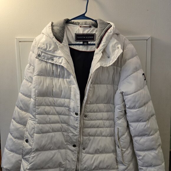Tommy Hilfiger Women’s Puffer Jacket White - Picture 1 of 4